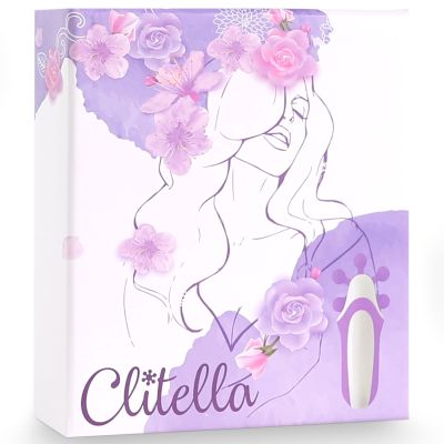 Стимулятор з імітацією оральних ласк FeelzToys - Clitella Oral Clitoral Stimulator Purple Стимулятор з імітацією оральних ласк FeelzToys - Clitella Oral Clitoral Stimulator Purple