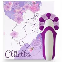 Стимулятор з імітацією оральних ласк FeelzToys - Clitella Oral Clitoral Stimulator Purple Стимулятор з імітацією оральних ласк FeelzToys - Clitella Oral Clitoral Stimulator Purple