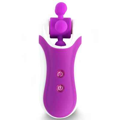 Стимулятор з імітацією оральних ласк FeelzToys - Clitella Oral Clitoral Stimulator Purple Стимулятор з імітацією оральних ласк FeelzToys - Clitella Oral Clitoral Stimulator Purple