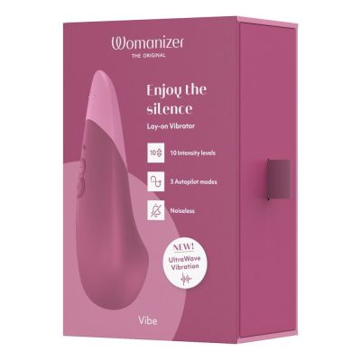 Вібратор Womanizer Vibe Dusky Pink