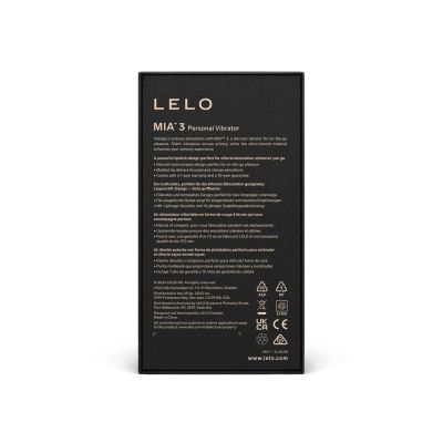 Шикарна віброкуля LELO Mia 3 Black Шикарна віброкуля LELO Mia 3 Black