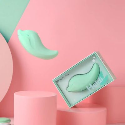 Вібратор та кліторальний стимулятор KISSTOY Heidi Green Вібратор та кліторальний стимулятор KISSTOY Heidi Green