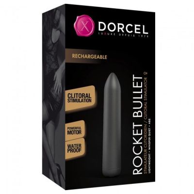 Віброкуля, яка перезаряджається Dorcel Rocket Bullet Black Віброкуля, яка перезаряджається Dorcel Rocket Bullet Black