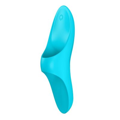 Вібратор на палець Satisfyer Teaser Light Blue Вібратор на палець Satisfyer Teaser Light Blue