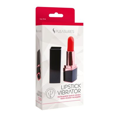 Вібратор-помада S Pleasures Lipstick Vibrator, дуже реалістичний, 10 режимів Вібратор-помада S Pleasures Lipstick Vibrator, дуже реалістичний, 10 режимів