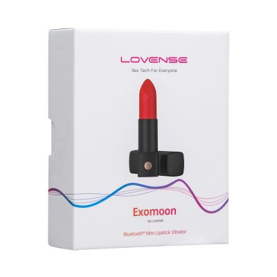 Вібратор-помада Lovense Exomoon, працює через застосунок Вібратор-помада Lovense Exomoon, працює через застосунок