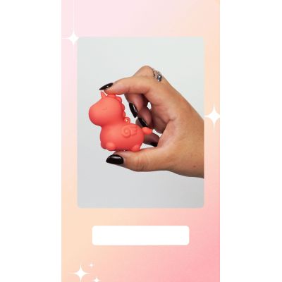 Вібратор-єдиноріжка Unihorn Mini - Peachy Pony, брелок з вібрацією Вібратор-єдиноріжка Unihorn Mini - Peachy Pony, брелок з вібрацією