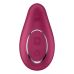 Вібратор Satisfyer Dipping Delight Berry, 2 мотори, гнучкий кінчик