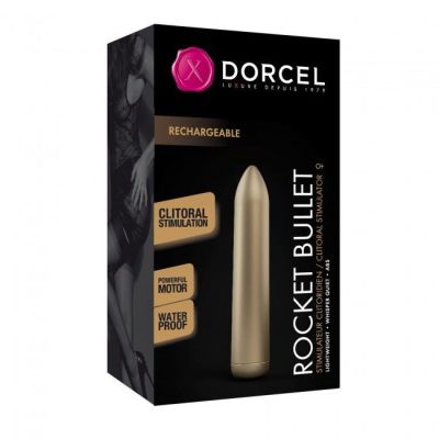Віброкуля, яка перезаряджається Dorcel Rocket Bullet Gold