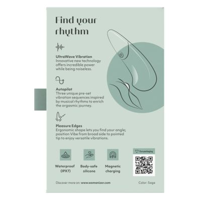 Вібратор Womanizer Vibe Sage
