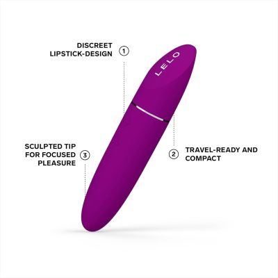 Шикарна віброкуля LELO Mia 3 Deep Rose Шикарна віброкуля LELO Mia 3 Deep Rose