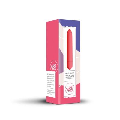 Віброкуля SugarBoo Coral Crush, 10 рівнів інтенсивності Віброкуля SugarBoo Coral Crush, 10 рівнів інтенсивності