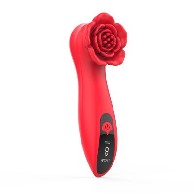 Розкішний вібратор для клітора Loviss Tona Rose Vibrator, у вигляді троянди, 9 режимів Розкішний вібратор для клітора Loviss Tona Rose Vibrator, у вигляді троянди, 9 режимів