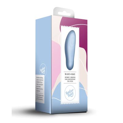 Кліторальний вібратор SugarBoo Blue Bae, працює від батарейок Кліторальний вібратор SugarBoo Blue Bae, працює від батарейок