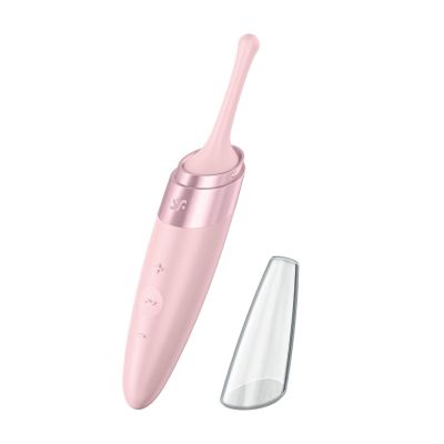 Вібратор для клітора Satisfyer Twirling Delight Rose Вібратор для клітора Satisfyer Twirling Delight Rose