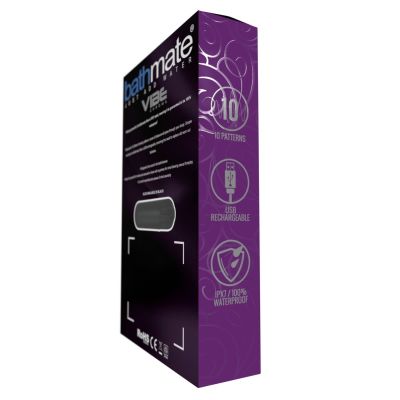 Віброкуля Bathmate Vibe Bullet Chrome, глибока потужна вібрація