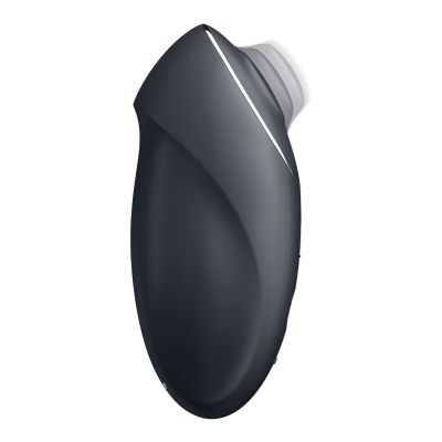 Вібростимулятор-пульсатор Satisfyer Tap & Climax 1 Grey, ефект постукування пальцем, 2 мотори Вібростимулятор-пульсатор Satisfyer Tap & Climax 1 Grey, ефект постукування пальцем, 2 мотори