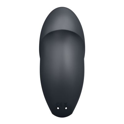 Вібростимулятор-пульсатор Satisfyer Tap & Climax 1 Grey, ефект постукування пальцем, 2 мотори Вібростимулятор-пульсатор Satisfyer Tap & Climax 1 Grey, ефект постукування пальцем, 2 мотори