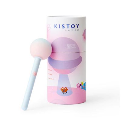 Вібратор-цукерка на паличці KISTOY Lala Pop, 2 мотори, маска на очі в комплекті Вібратор-цукерка на паличці KISTOY Lala Pop, 2 мотори, маска на очі в комплекті