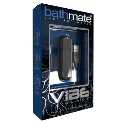 Віброкуля Bathmate Vibe Bullet Black, глибока потужна вібрація