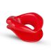 Силіконова капа-розширювач для рота у формі губ / капа-губи XOXO Blow Me A Kiss Mouth Gag — Red Силіконова капа-розширювач для рота у формі губ / капа-губи XOXO Blow Me A Kiss Mouth Gag — Red
