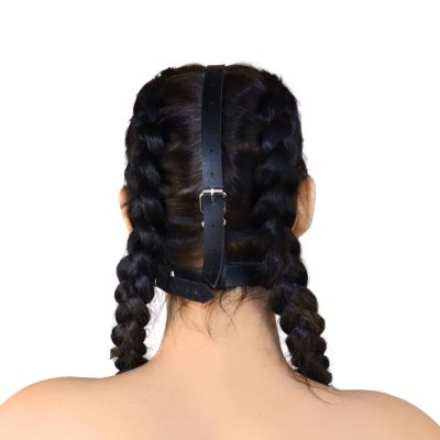 Кляп-маска Art of Sex — Deymon, екошкіра, колір чорний Кляп-маска Art of Sex — Deymon, екошкіра, колір чорний