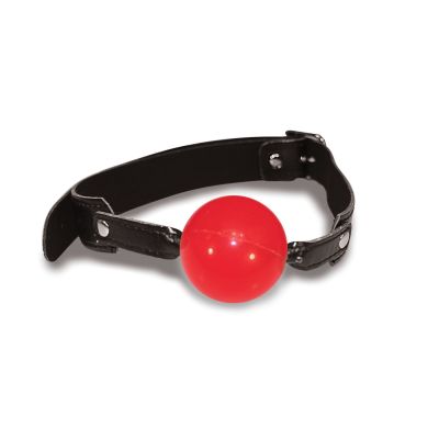 Класичний кляп із кулькою Sex And Mischief — Solid Red Ball Gag