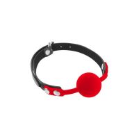 Класичний кляп із силіконовою кулькою Fetish Tentation Silicone Gag Ball Класичний кляп із силіконовою кулькою Fetish Tentation Silicone Gag Ball
