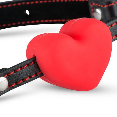 Силіконовий кляп у вигляді серця Whipped — Heart Ball Gag Силіконовий кляп у вигляді серця Whipped — Heart Ball Gag