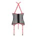 Корсет з пажами Passion SATARA CORSET S/M red, стрінги, мереживо, застібки спереду та ззаду Корсет з пажами Passion SATARA CORSET S/M red, стрінги, мереживо, застібки спереду та ззаду