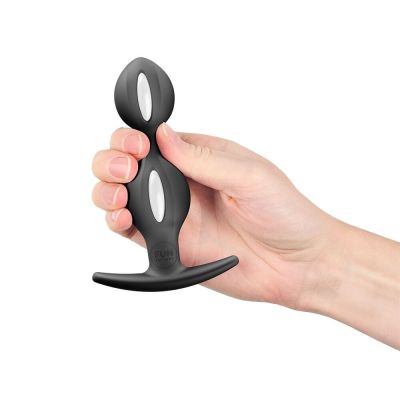Анальні кульки Fun Factory B BALLS DUO Black, ефект вібрації, діаметр 3,2 та 3,6 см Анальні кульки Fun Factory B BALLS DUO Black, ефект вібрації, діаметр 3,2 та 3,6 см