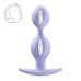 Анальні кульки Fun Factory B BALLS DUO Purple, ефект вібрації, діаметр 3,2 та 3,6 см