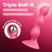 Анальний стимулятор-намистини Satisfyer Triple Ball-R Red