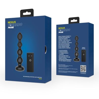 Анальний вібратор Nexus Tornado Probe Edition Анальний вібратор Nexus Tornado Probe Edition