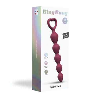 Анальний ланцюжок Love To Love BING BANG M — PLUM STAR