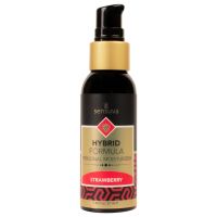 Змазка водно-силіконова Sensuva Hybrid Strawberry (57 мл) без цукру, можна для оральних пестощів