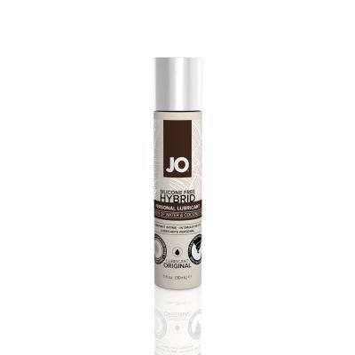 Крем-змазка з кокосовою олією System JO Coconut Hybrid ORIGINAL (30 мл), біла