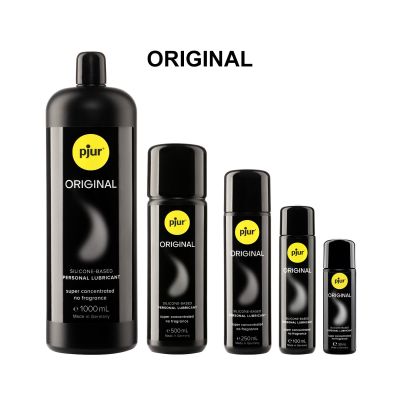 Універсальний лубрикант на силіконовій основі pjur Original 1000 мл, 2 в 1, для сексу та масажу