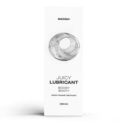 Анальна змазка на водній основі Satisfyer Juicy Lubricant Boogy Booty water based 300 мл