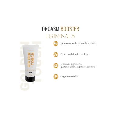 Крем-бустер для клітора Driminals Golden Touch Orgasm Booster 100 мл