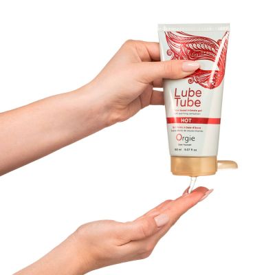 Лубрикант на водній основі Orgie - Lube Tube Hot (150 мл) Лубрикант на водній основі Orgie - Lube Tube Hot (150 мл)