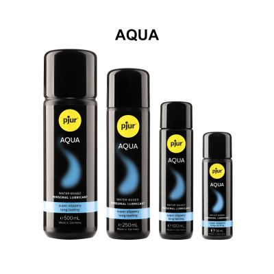 Лубрикант на водній основі pjur Aqua 500 мл, ефект оксамитової шкіри без прилипання Лубрикант на водній основі pjur Aqua 500 мл, ефект оксамитової шкіри без прилипання