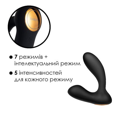 Інтерактивний масажер простати та вібратор зони G Svakom Vick Neo