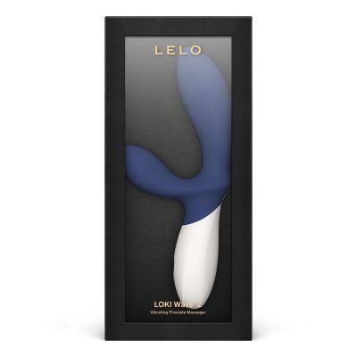 Масажер простати LELO Loki Wave 2 Base Blue, 2 мотори, манливий рух + вібрація Масажер простати LELO Loki Wave 2 Base Blue, 2 мотори, манливий рух + вібрація