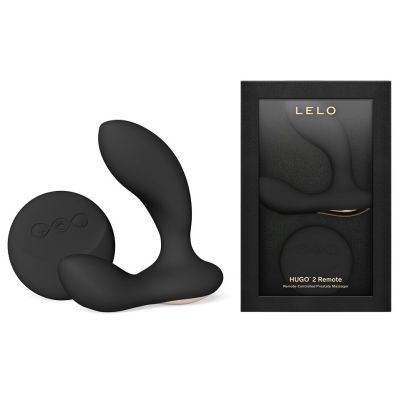 Масажер простати LELO Hugo 2 Remote Black, 2 мотори, дуже потужний, пульт ДК Масажер простати LELO Hugo 2 Remote Black, 2 мотори, дуже потужний, пульт ДК