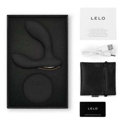 Масажер простати LELO Hugo 2 Remote Black, 2 мотори, дуже потужний, пульт ДК Масажер простати LELO Hugo 2 Remote Black, 2 мотори, дуже потужний, пульт ДК