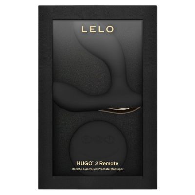 Масажер простати LELO Hugo 2 Remote Black, 2 мотори, дуже потужний, пульт ДК Масажер простати LELO Hugo 2 Remote Black, 2 мотори, дуже потужний, пульт ДК