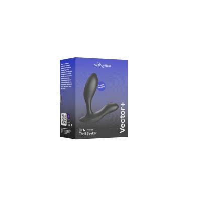 Смарт-вібромасажер простати We-Vibe Vector+ CHARCOAL BLACK Смарт-вібромасажер простати We-Vibe Vector+ CHARCOAL BLACK