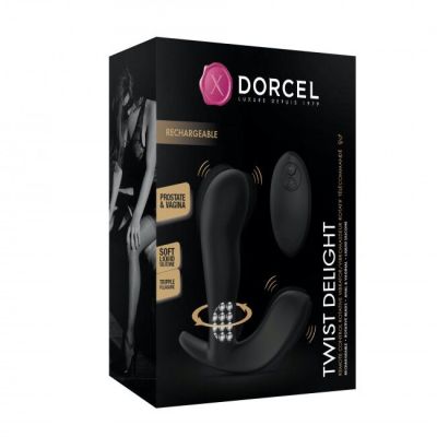 Універсальний вібратор із перлинним масажем Dorcel TWIST DELIGHT