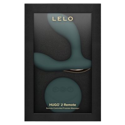 Масажер простати LELO Hugo 2 Remote Green, 2 мотори, дуже потужний, пульт ДК Масажер простати LELO Hugo 2 Remote Green, 2 мотори, дуже потужний, пульт ДК